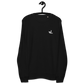 sweatshirt en coton bio noir pull ecologique